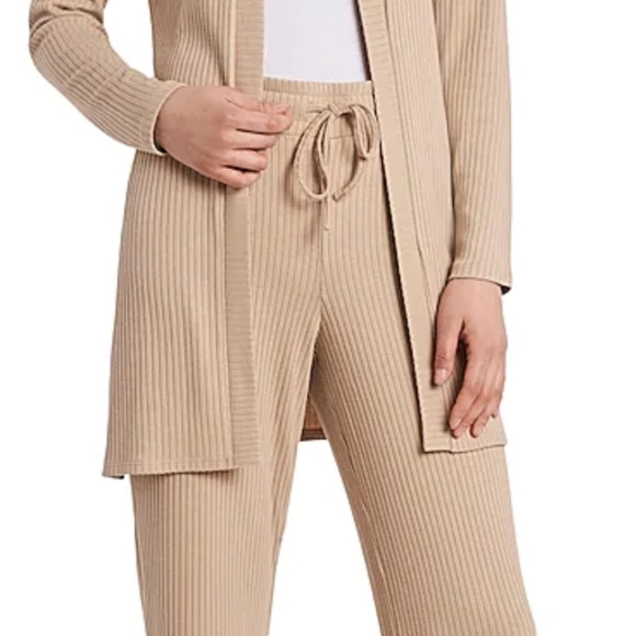 Vince Camuto RIB-KNIT LOUNGE PANTS - Picture 4 of 5